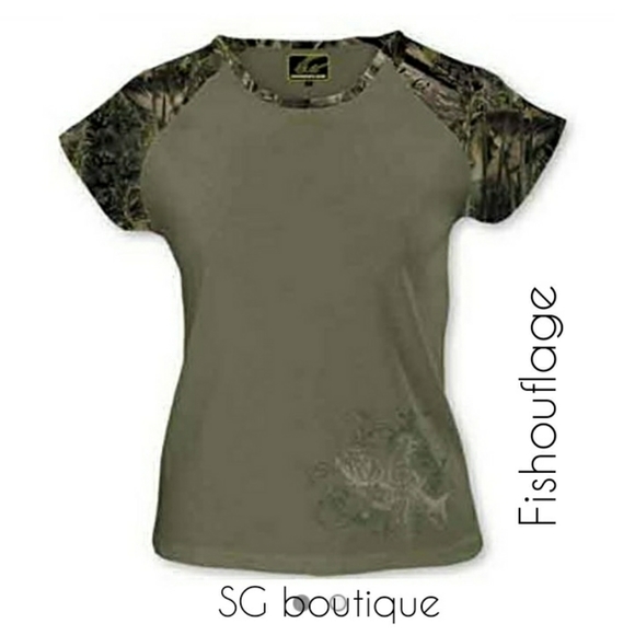 🆕⭐ Fishouflage bass t-shirt - Picture 3 of 6